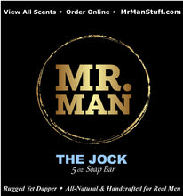 Load image into Gallery viewer, The Jock - All Natural Handmade 5 oz Soap Bar