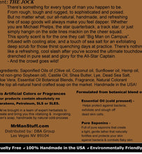 Load image into Gallery viewer, The Jock - All Natural Handmade 5 oz Soap Bar