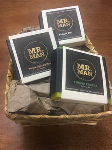 Mr. Man Gift Set:  "The Trio" - 3 Pack Variety