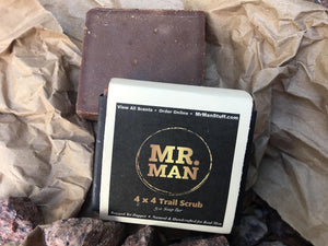 4 x 4 Trail Scrub - All Natural Handmade 5 oz Soap Bar