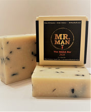 Load image into Gallery viewer, The MAGA Bar - Mr. Man All-Natural Handmade 5oz Soap Bar