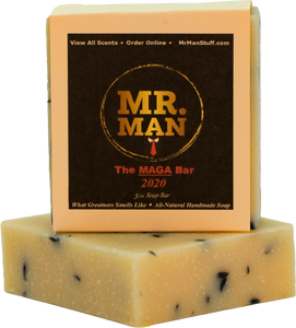The MAGA Bar - Mr. Man All-Natural Handmade 5oz Soap Bar