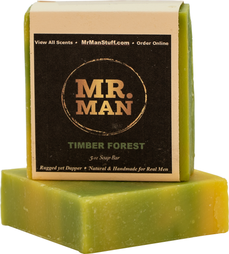 Timber Forest - All Natural Handmade 5 oz Soap Bar