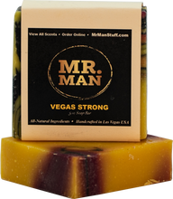 Load image into Gallery viewer, VEGAS STRONG - All Natural Handmade 5 oz Soap Bar