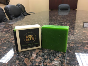 Mojito Mint & Lime - Mr. Man All Natural Handmade 5oz Soap Bar