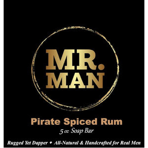 Pirate Spiced Rum - All Natural Handmade Soap Bar